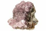 Cobaltoan Calcite Crystal Cluster - Bou Azzer, Morocco #185527-1